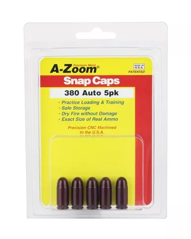 A-Zoom 380 Auto Snap Caps, 5 Pk