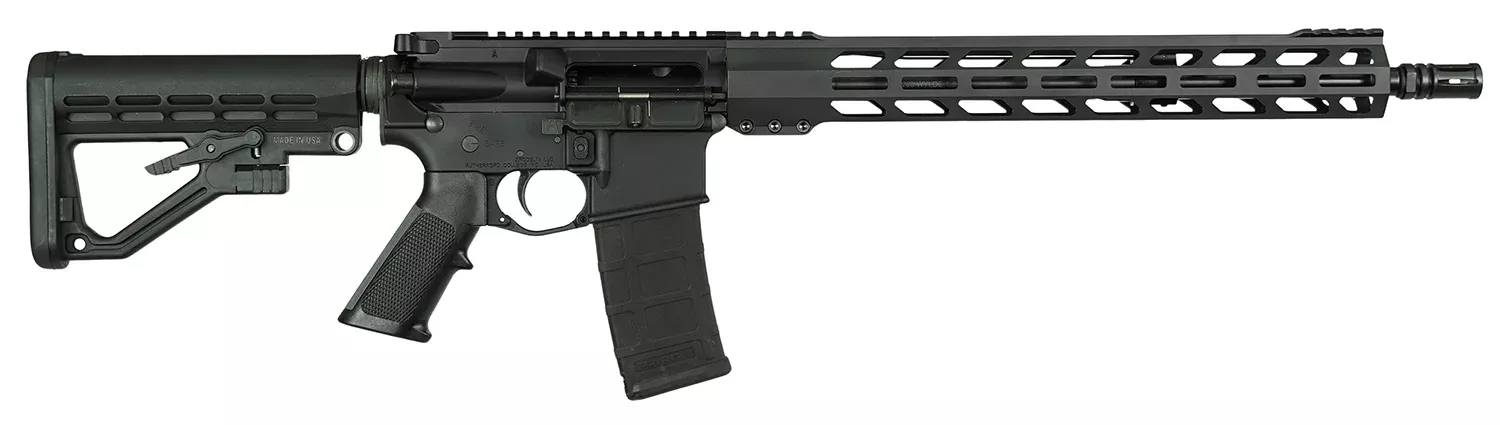 ZRO Delta 223WYBR001 ZRO1 Ready Series Full Size 223 Wylde 30+1 16″ Black Nitride Threaded Barrel, Black M-LOK Aluminum Receiver, Black Adjustable Synthetic Stock, Black A2 Grip